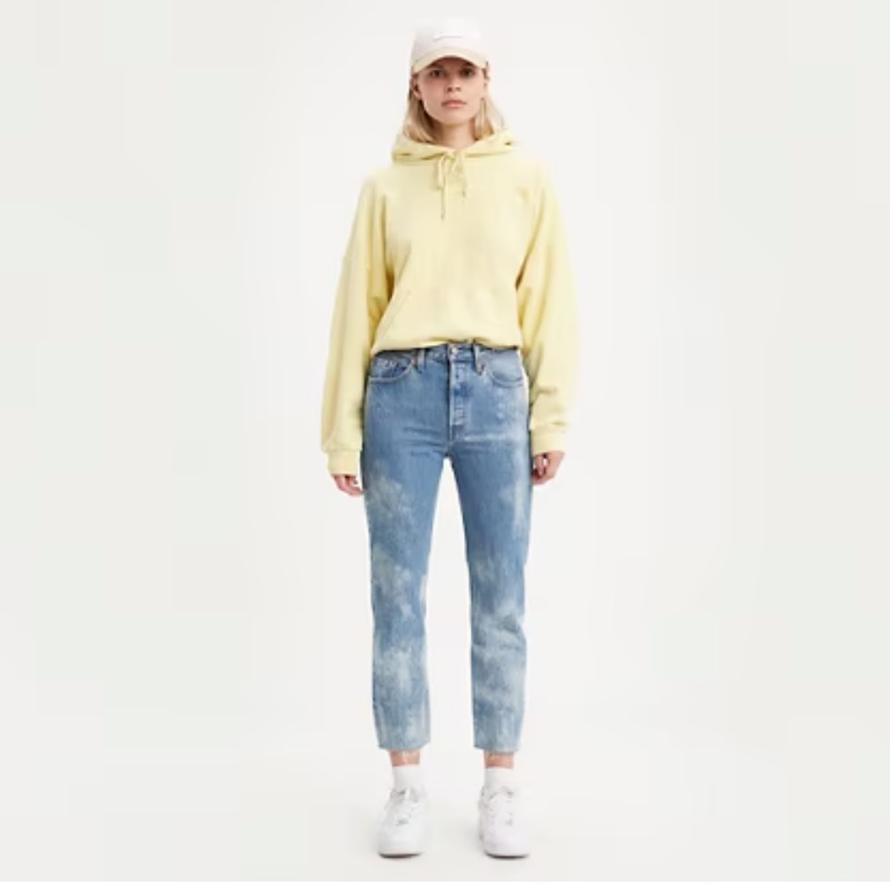 501® Original Cropped Women’s Jeans - Grain of Salt